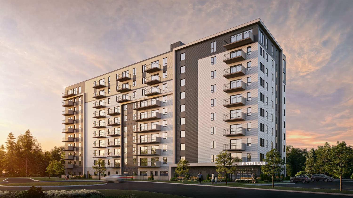 Le Stellar, Condos locatifs